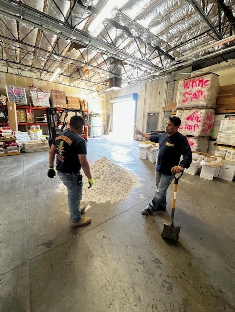 DCS team member at work