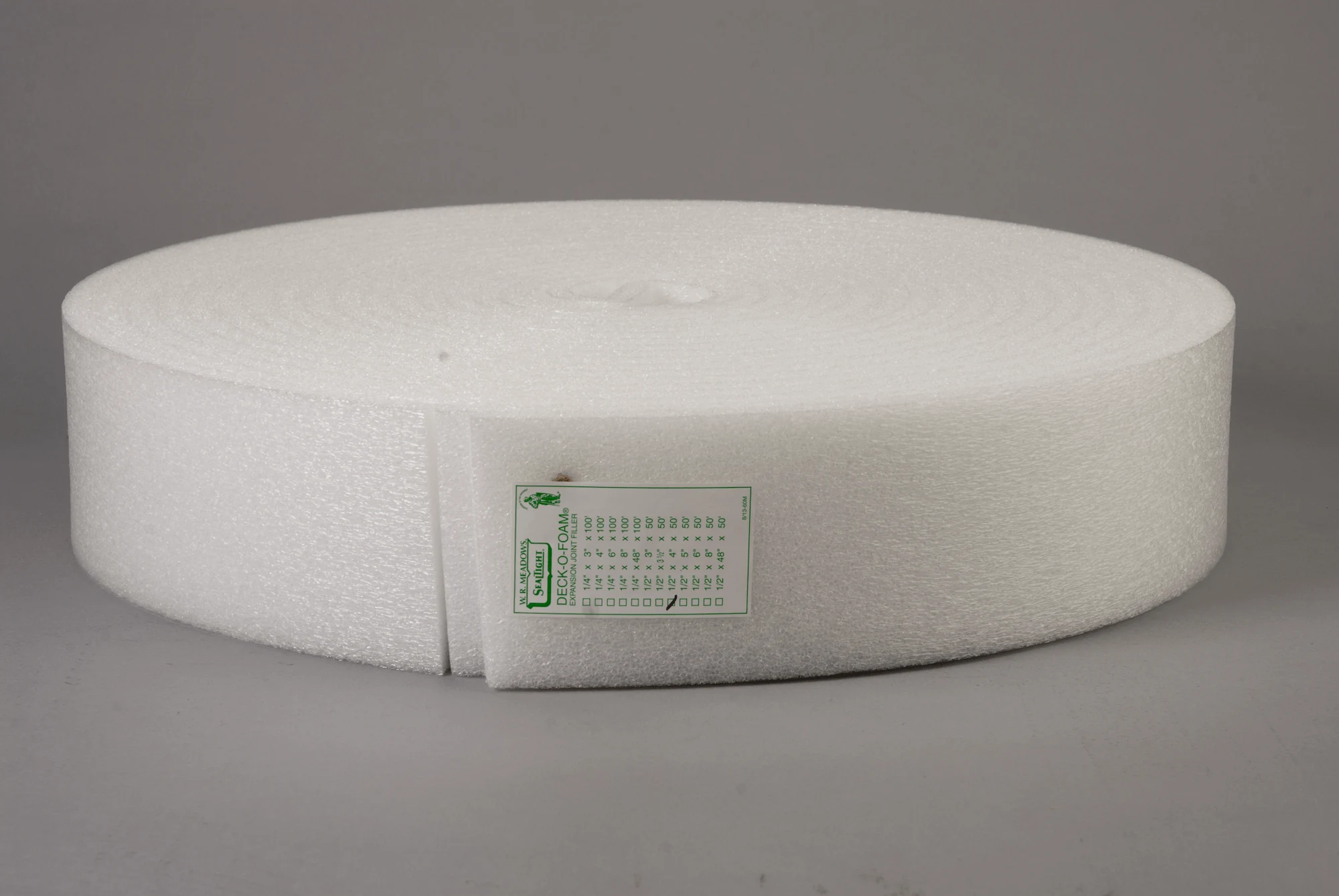 Foam expansion joint material rolls — closed cell polyethylene Las Vegas