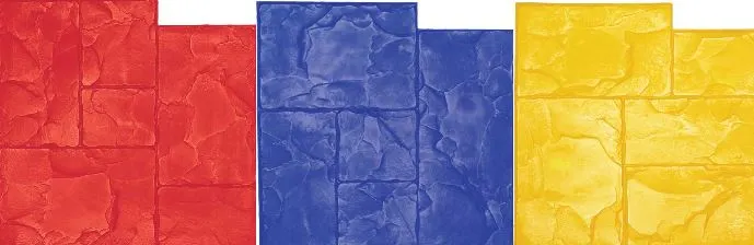 Ashlar Cut Slate Brickform stamp set