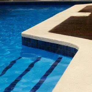 Poly edge cantilever form — straight pool coping profile