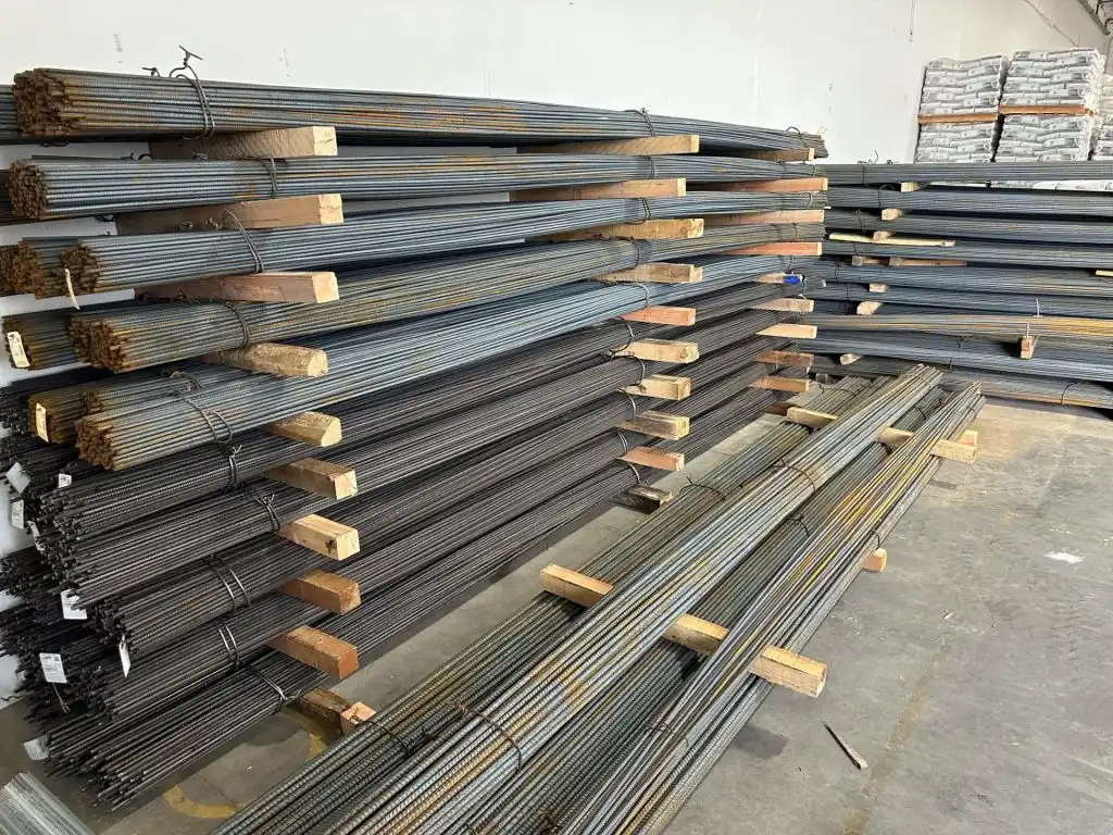 Rebar #3 #4 #5 in 20 foot sticks — Las Vegas concrete supply